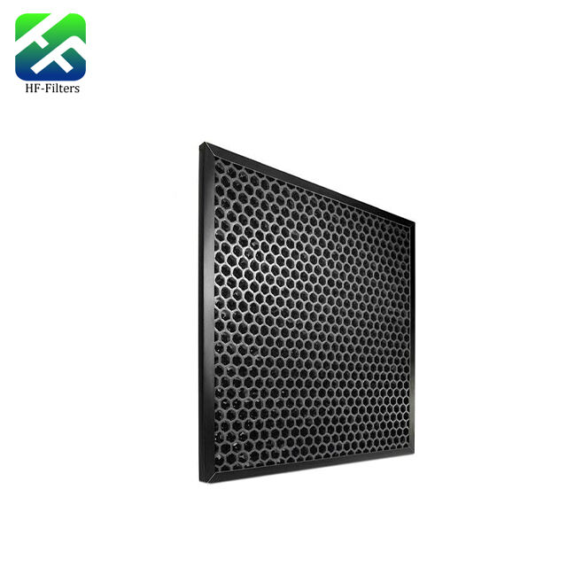 High Quality Customized Honeycomb Active Carbon Filters Coconut shell charcoal for Air Purifier details