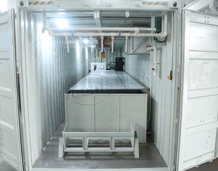 Industrial 5 tons per day ice block making machine supplier