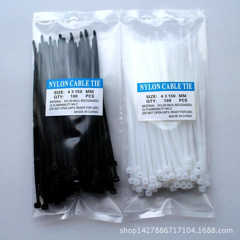 Reusable Releasable Multi-Color Self-Locking Nylon Cable Ties manufacture