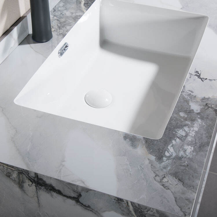 bathroom sintered stone marble vanity set for bathroom hotel villa apartment supplier