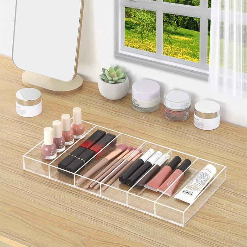 Customized Acrylic Sunglasses Display Organizer Acrylic Tray for Sunglasses details