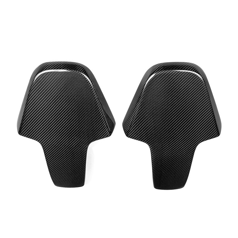 Para BMW G80 M3 2021+ Estilo OEM Fibra de carbono seca pegada en la parte trasera del asiento  