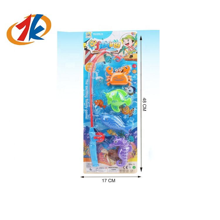 2024 new game set promotion gift classic kids mini ocean animal toys fishing suit set toys manufacture