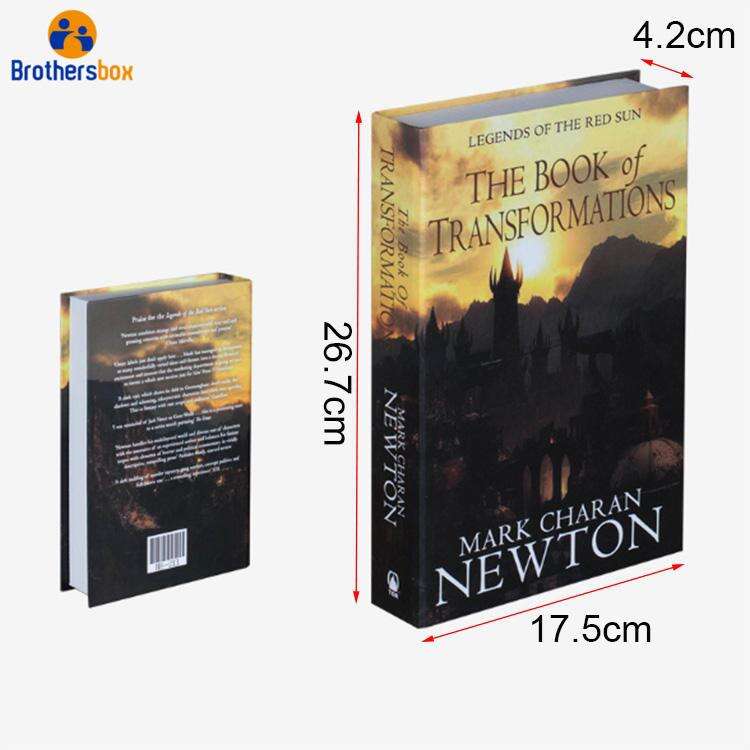 Creative Custom Printed Book Gift Box / Magnetic Book Shape Box details
