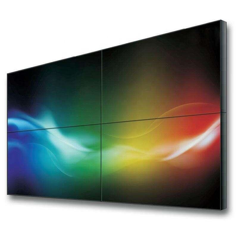 Low price 55 65 70 inch Ultra Narrow Bezel LCD Video Wall 1.8mm for sales supplier