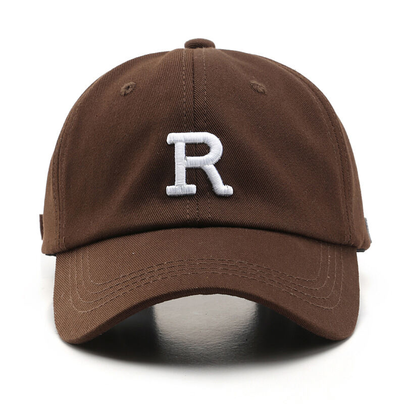 Custom embroidered letter baseball cap