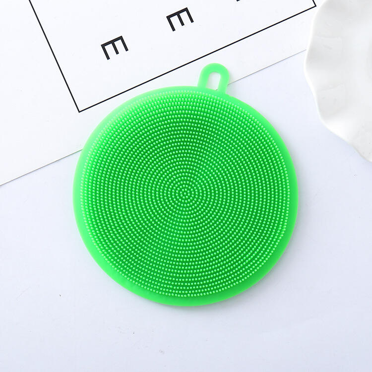 Multifunction Silicone sponge Dish Bowl Wash Brushes Kitchen Pot Cleaning Washing Tool Kitchen Cleaning Brush Material factory