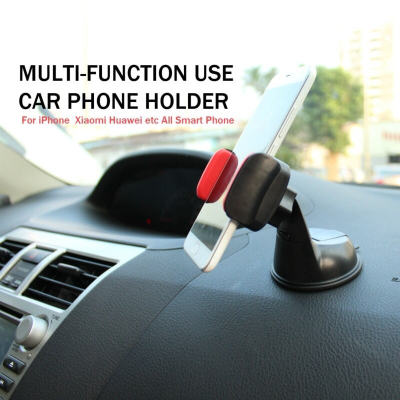 Universal Adjustable 360 Rotatable Car Windscreen Suction Cup Mount Mobile Phone Holder Cell Phone Bracket Stand Car Interior manufacture