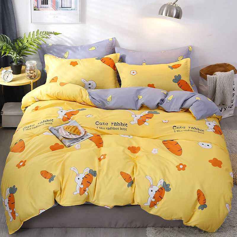 Latest design king size 3D printing household bedding sets details