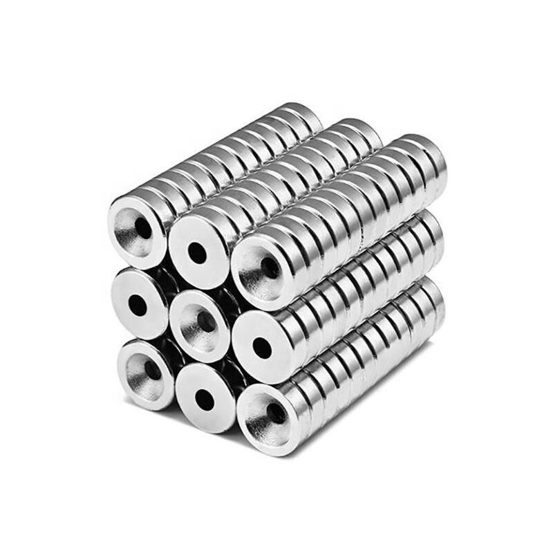 N35 Round Countersunk Neodymium Magnet with Screw details