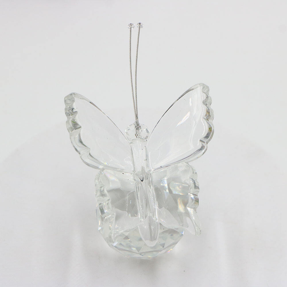 Factory Direct Sell  Murano Lampwork Handmade  Glass Crystal Butterfly Home Decoration Collection Arts Crafts supplier