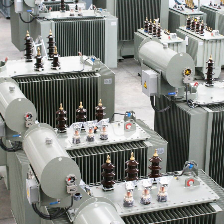 Three Phase 4500KVA Oil Immersed Transformers 100/20 KV Power Distribution Transformers Winding Machine supplier