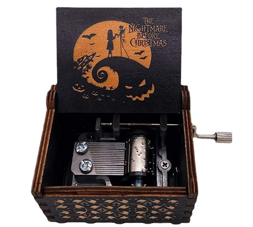 Halloween Vintage Hand Crank Musical Box manufacture