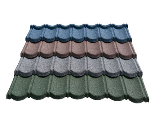 High Weather Resistant Aluminum Zinc Bond  Stone Coated Steel Roofing Tile supplier