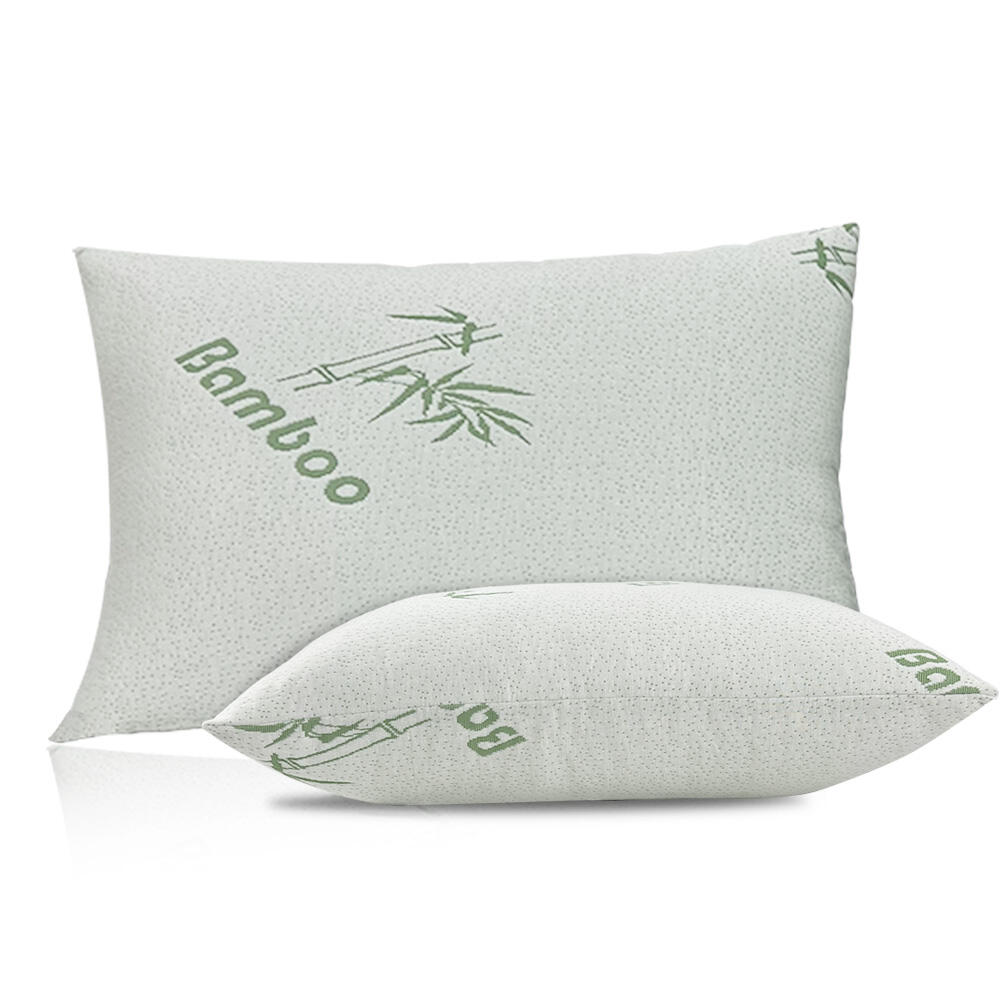 Best quality comfortable & breathable sleeping jacquard cooling feel bamboo pillow queen details