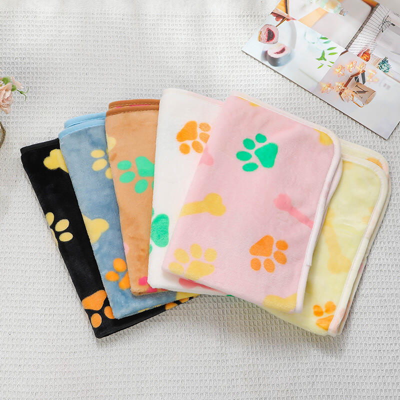 Premium Soft Dog Blanket Washable Puppy Dog Cat Throw Blankets for Dogs supplier