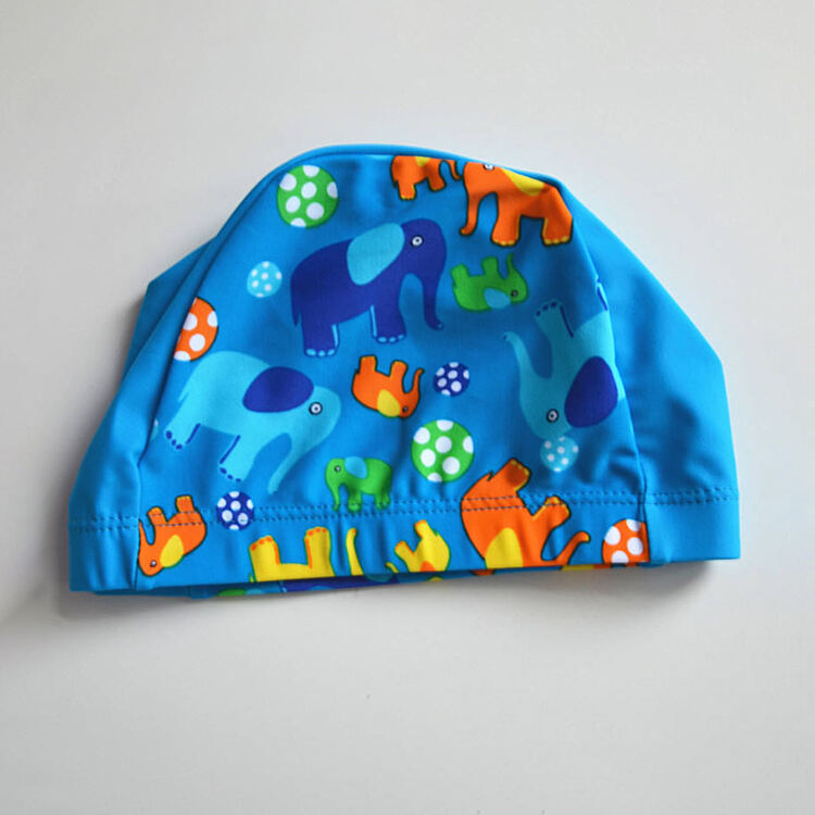 Blue Elephant Pattern One Piece Swimsuit Boys Swimwear manufacture