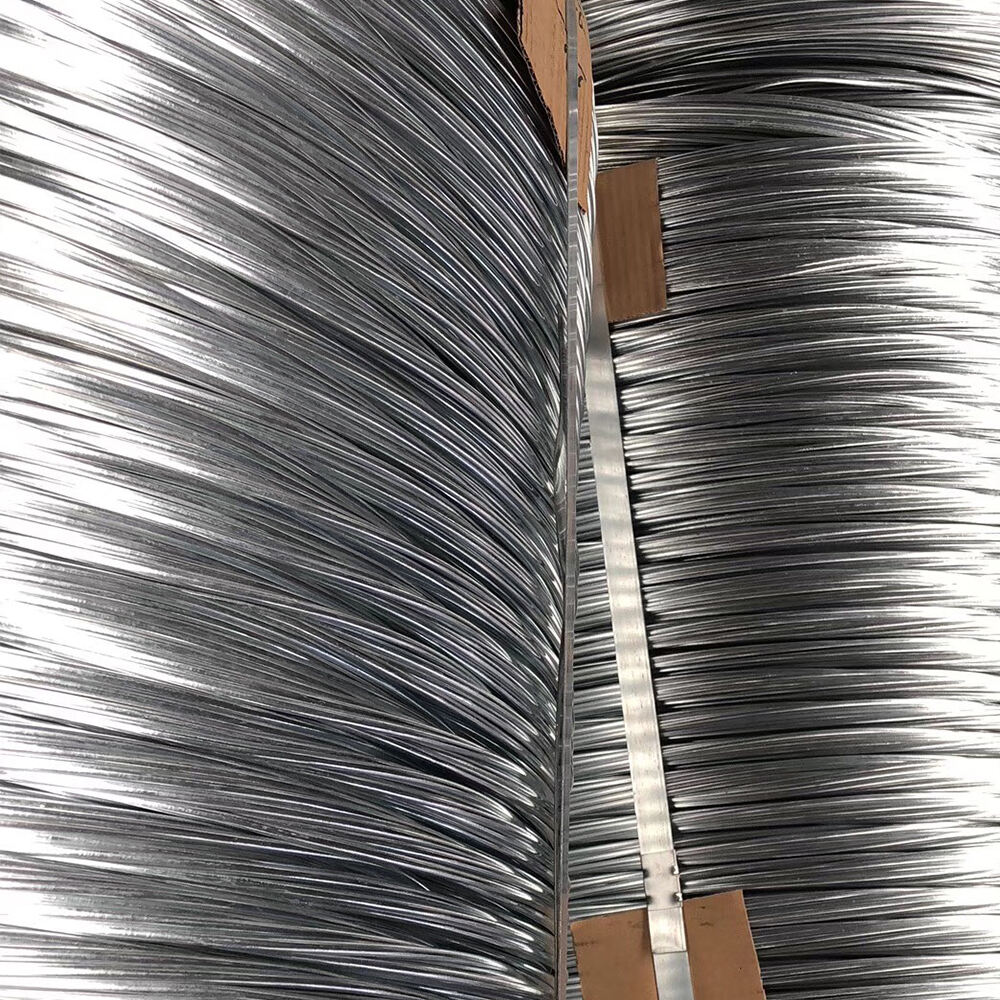 Factory Supply BWG20 22 Steel Wire Galvanized Binding Wire Used For Coat Hanger Fence factory