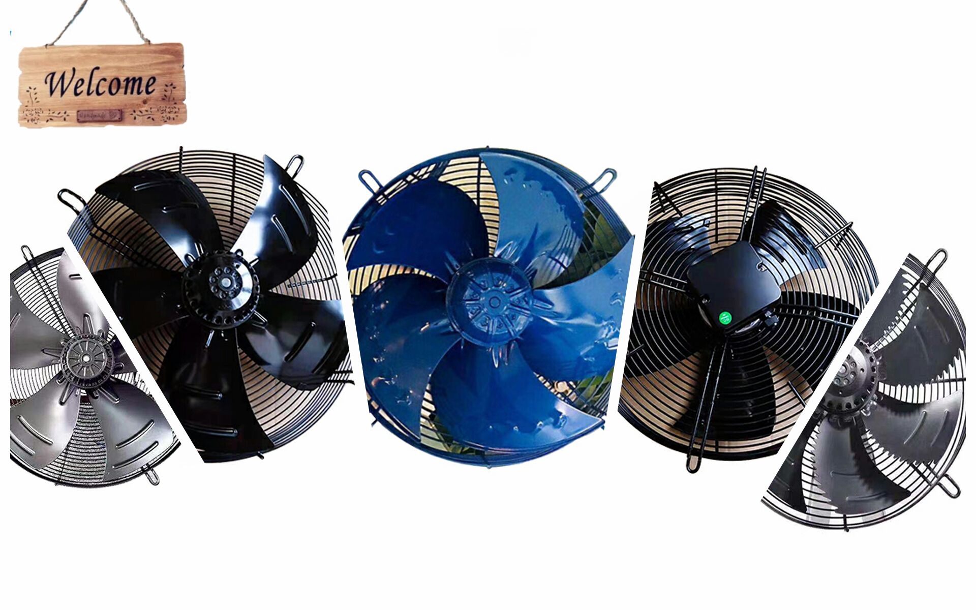 Industrial axial flow fan for evaporator condenser supplier