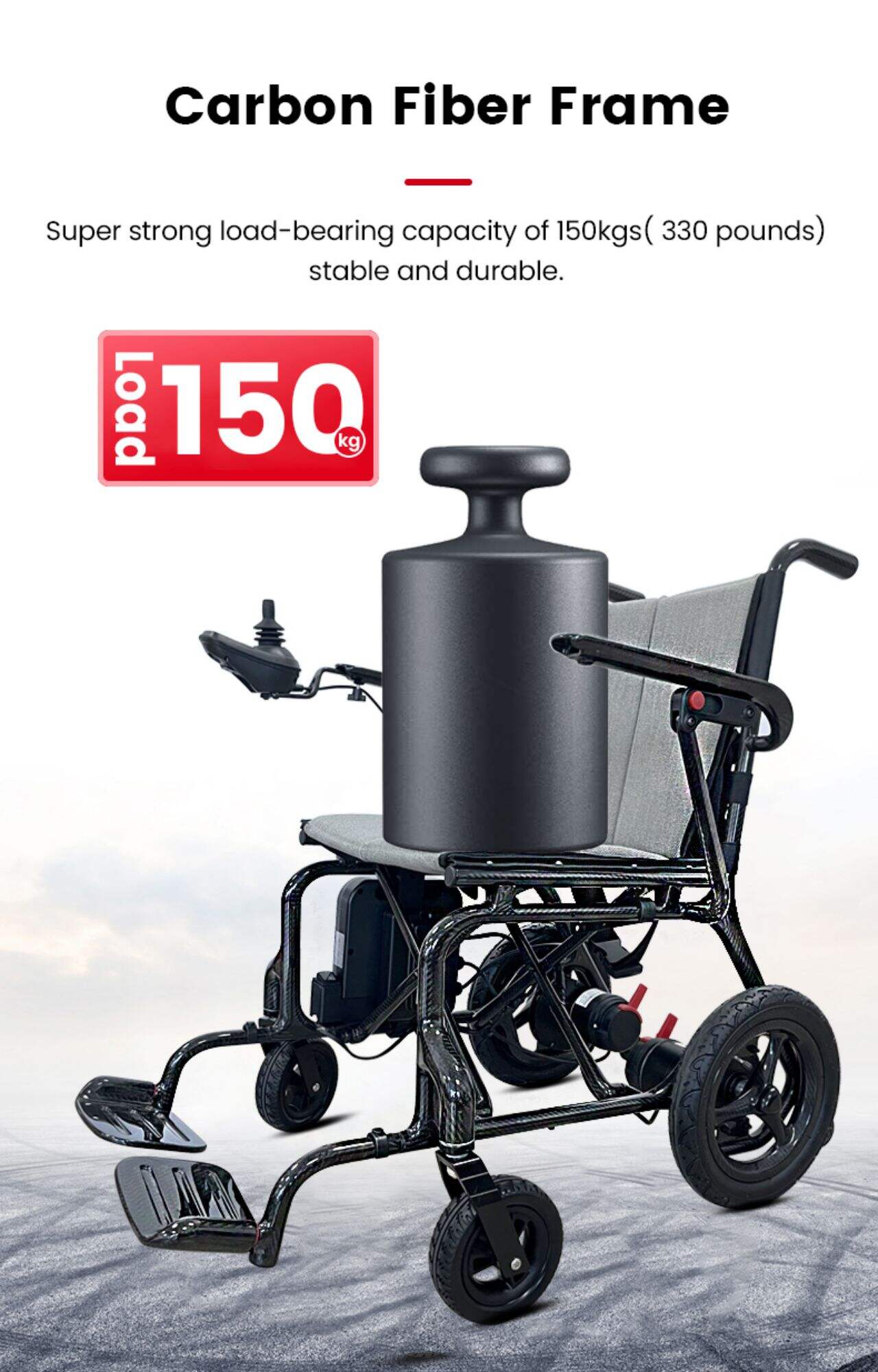 Ksm-507 Buy Portable Folding Lightweight Electric Wheelchair Convenient to Move for Disabled Carbon Fiber Folding Chairs supplier