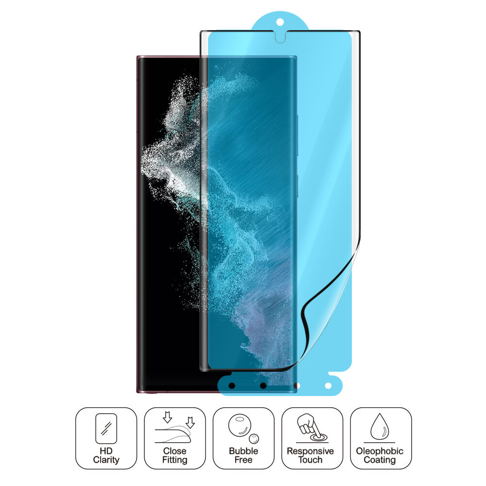 Laudtec GHM081 Easy Tool Auto Install Protector With Installation Frame Tempered Glass For Samsung Galaxy S23 Ultra supplier