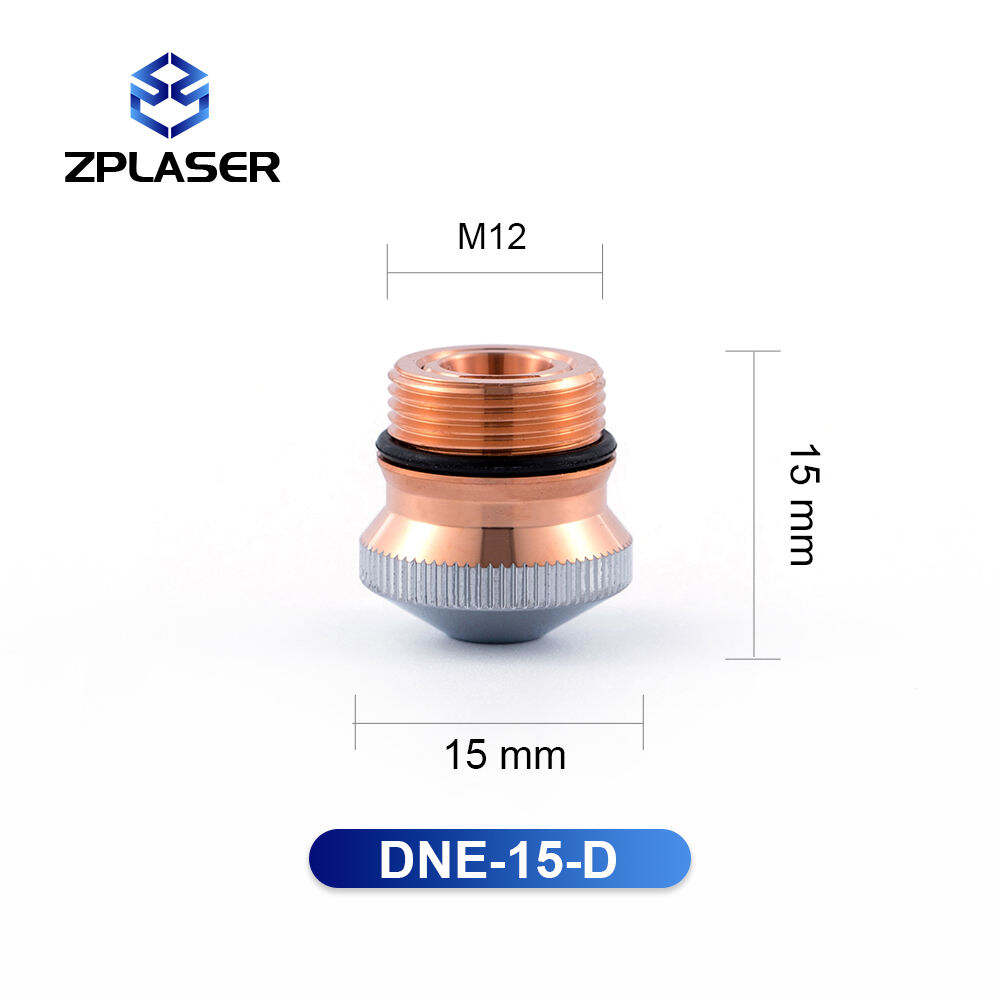 ZP DNE Series Laser Cutting Nozzle Chrome-Plated Single Double Layers Nozzle DNE Laser Cutting Nozzles details