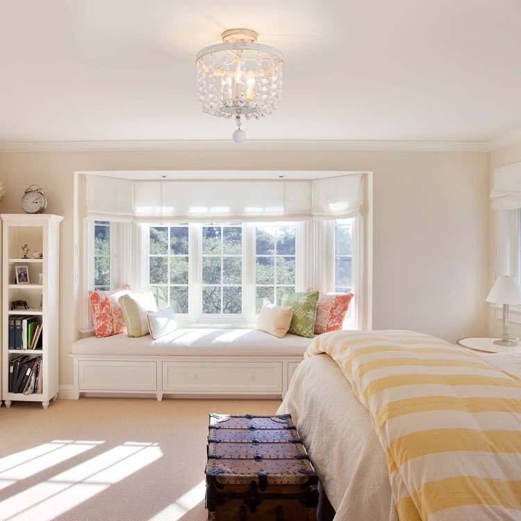 Bohemian Style Vintage Rustic Hotel Room Design Boho E12 Wood Base Beads Recessed Ceiling Light details