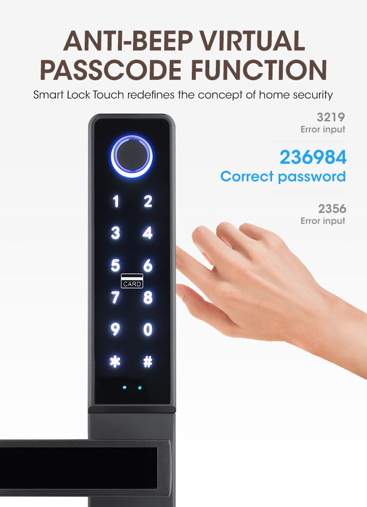 Wholesale Door Narrow Stile Electronic Best Keyless Entry With Phone App Smart Lock details