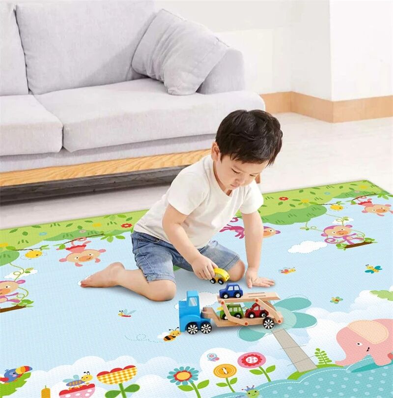 Baby Play Mat Extra Large Foldable Baby Crawling Mat Thick Foam Play Mat for Baby Waterproof Floor Playmat factory