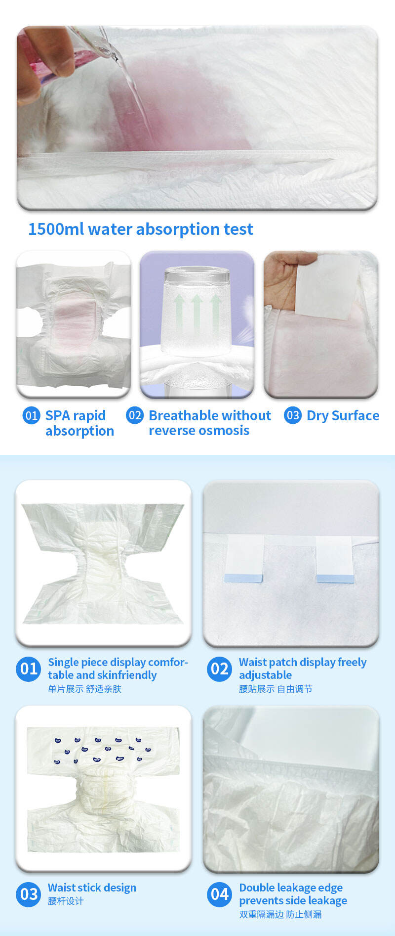 leak proof pants incontinence underwear disposable adult panty diapers panty like diaper details