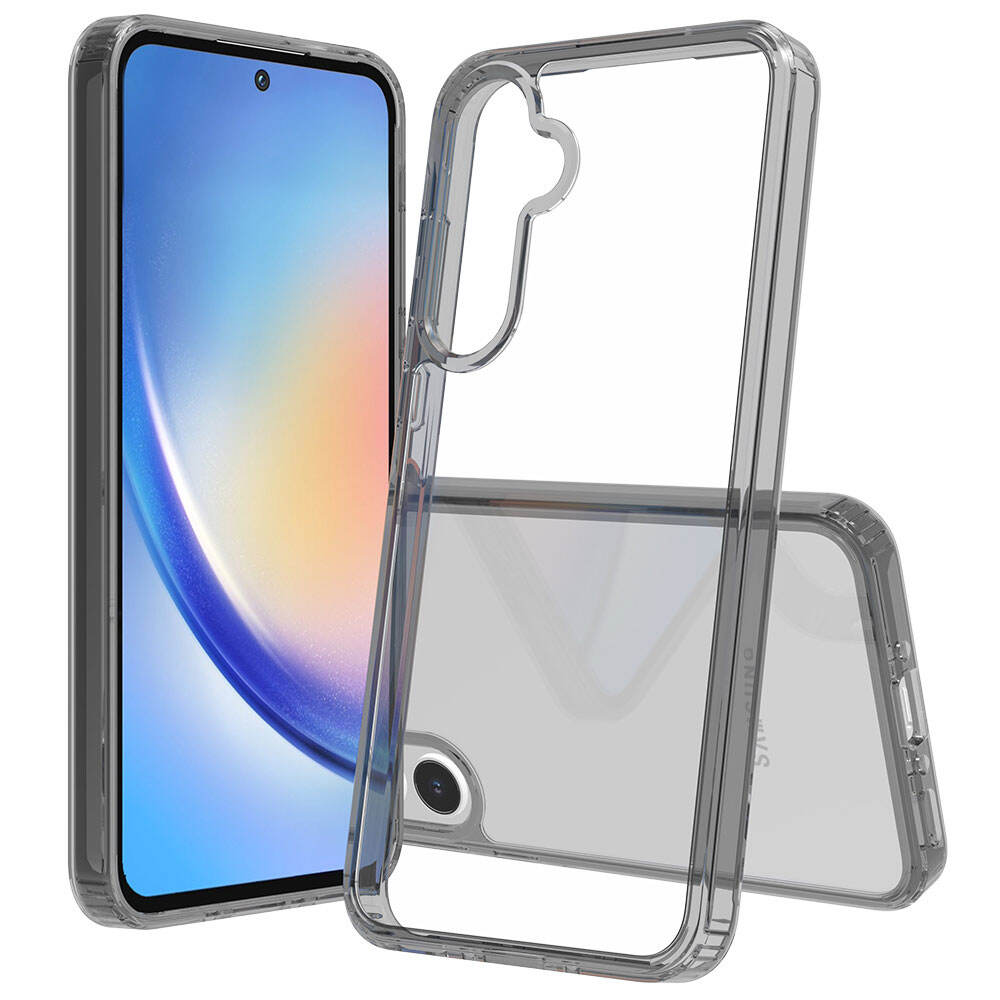 2 In 1 Transparent Phone Case For Samsung Galaxy A35 5G Cases Luxury Design Anti Scratch Tpu Pc Drop Clear Proof factory