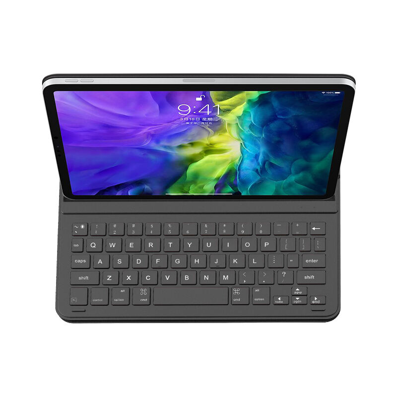 Laudtec キーボードケース iPad Pro 12.9 2021 ケース キーボードケース iPad Pro 11 用キーボード付き