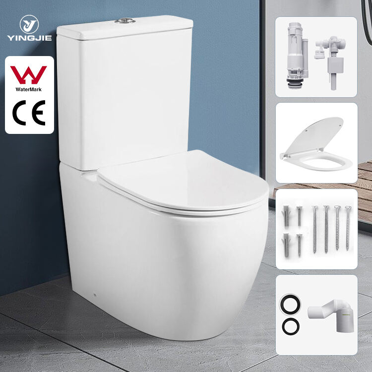 watermark Certificate Bathroom closestool hotel UF Seat commode Ceramic Two Piece Toilet