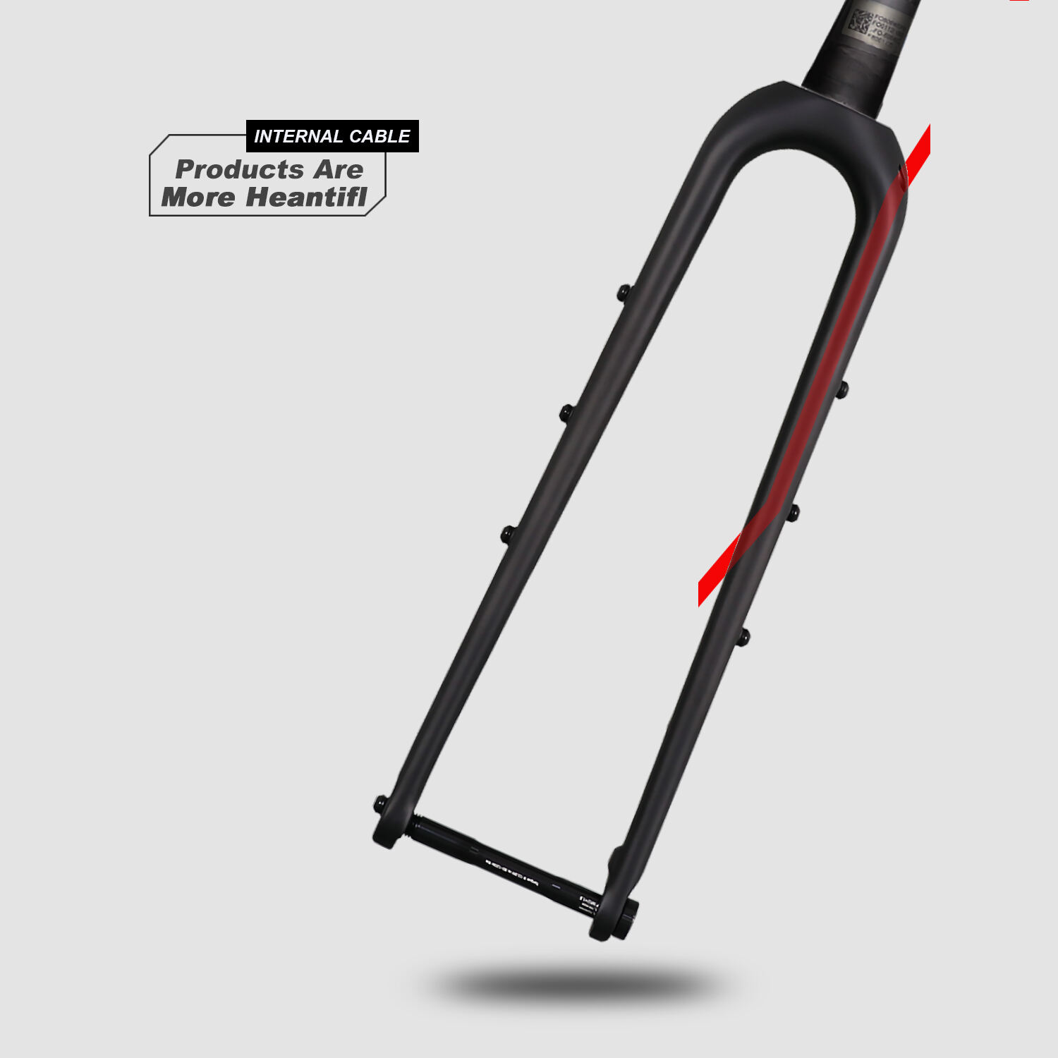 700C GRAVEL Carbon Disc Brake Flat Mount Fork AO-696