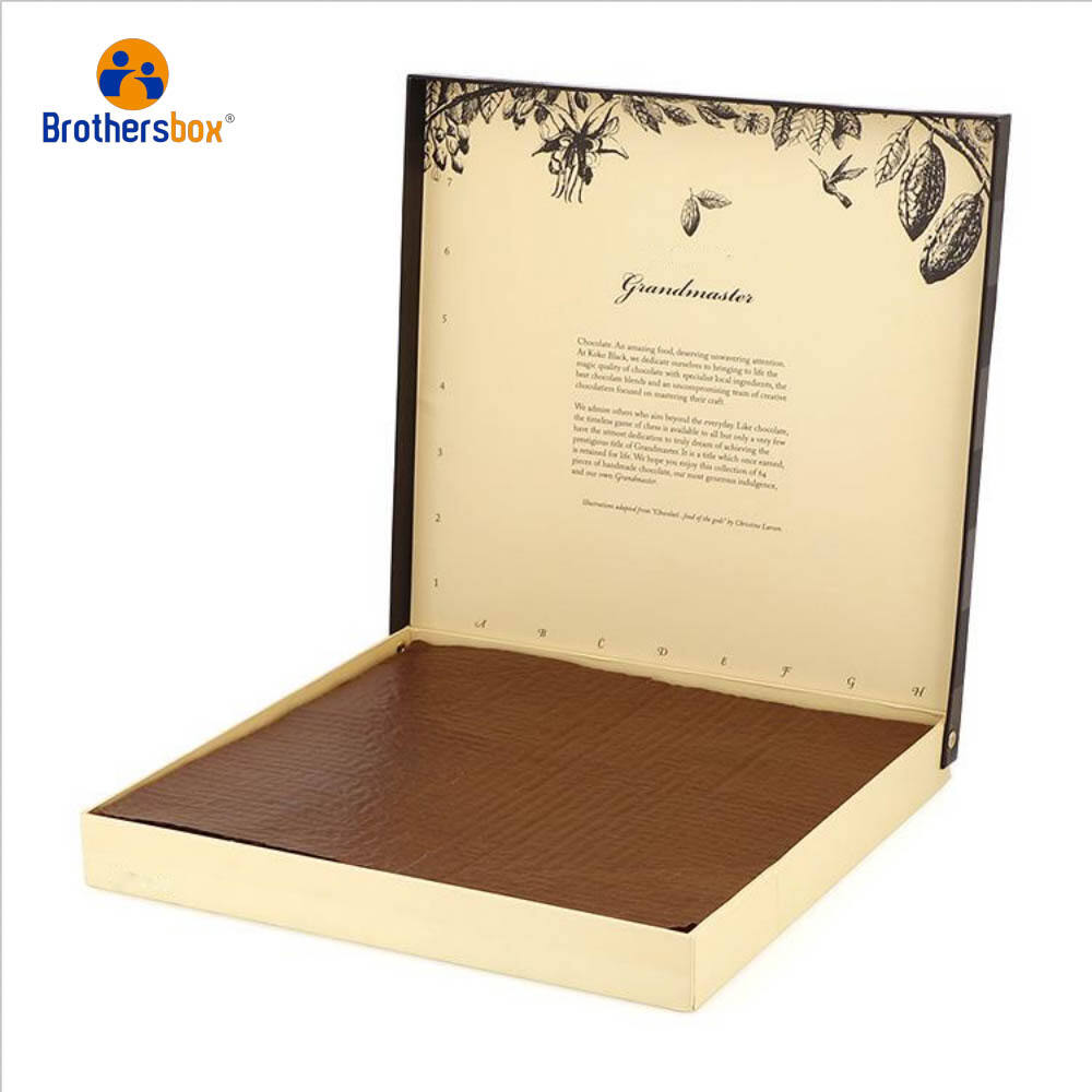empty chocolate gift boxes