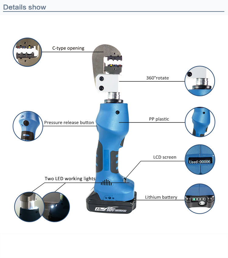 ECT-1510 Multi-functional Battery Powered Tool 1.5t supplier