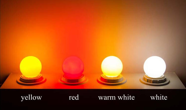 Colored Bulbs LED 1W E27 G45 Lighting Bulbs for Halloween Bedroom details