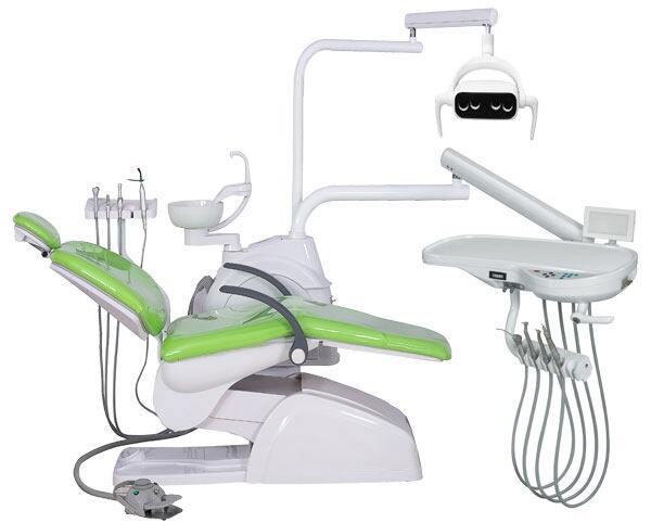 High quality dental chair LED light Rotating ceramic spittoon Filter details