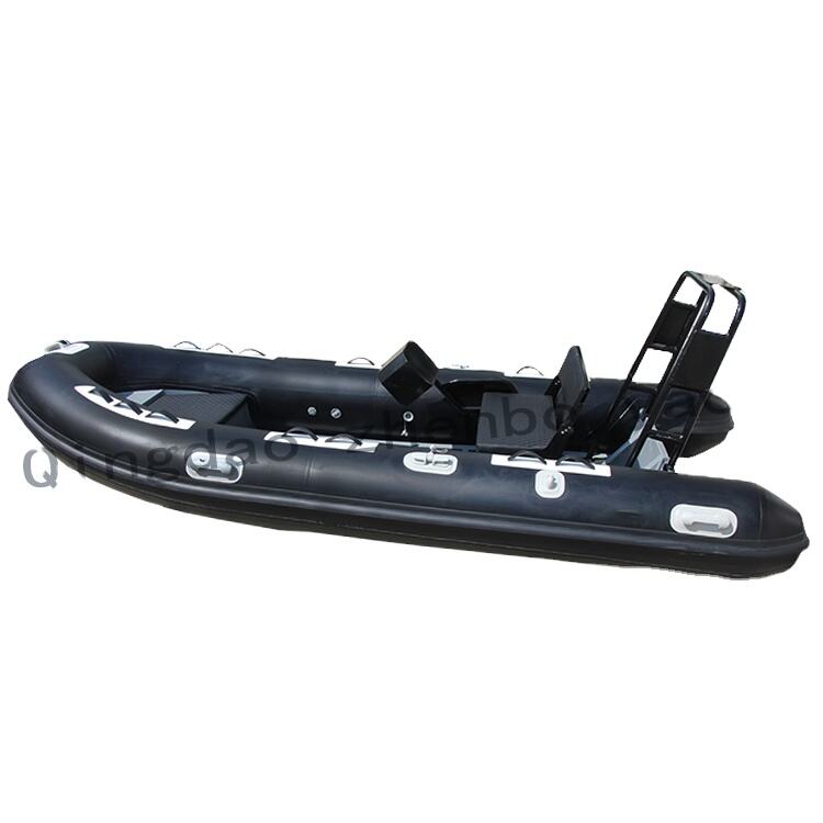 Customize 21.5ft Ocean Rib Boat Inflatable 6.5m Hydraulic Steering Center Console French Orca Hypalon Rib-650 factory