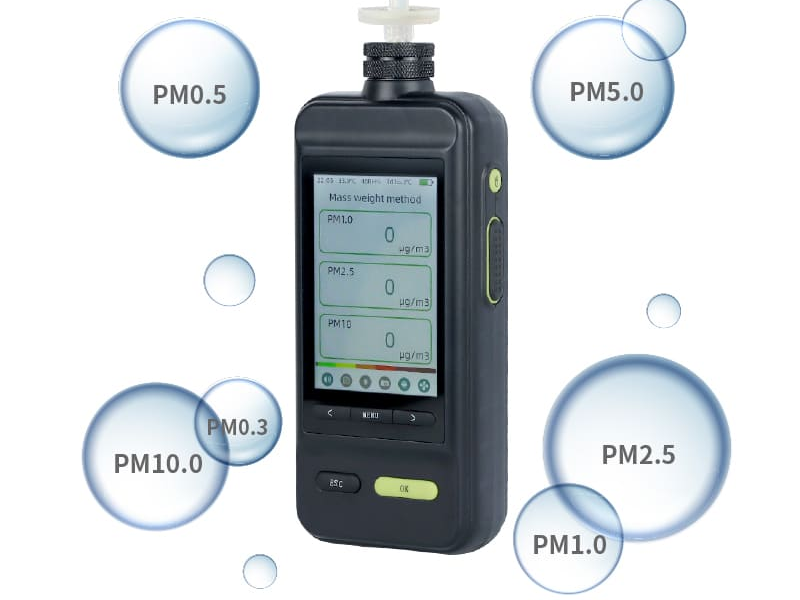 Explosion-Proof PM10 and PM2.5 Air Dust Tester Portable Particle ...