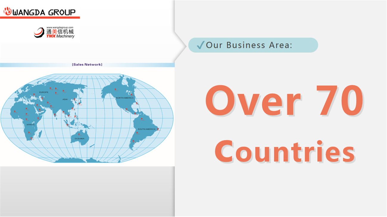 Our Sales Net :Over 80Countries Buyers