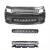 auto front bumper assembly with grille for 2020-2022 Dodge Charger hellcat widebody Style front bumper body kit accessories