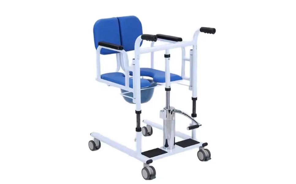 Patient Transfer Lift Commode Chair