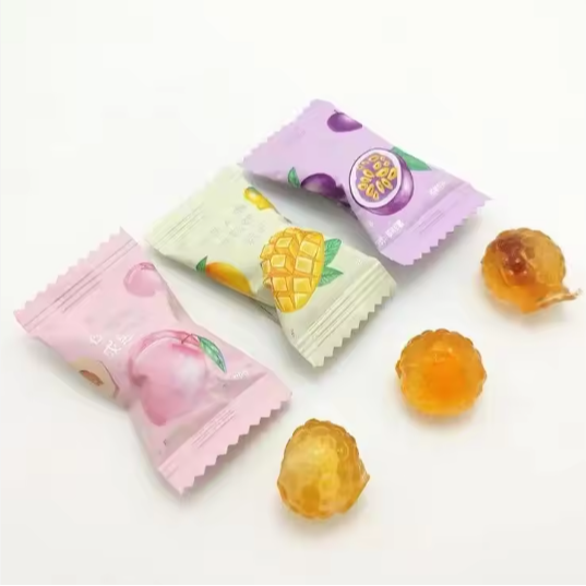 Fruit-filled candy