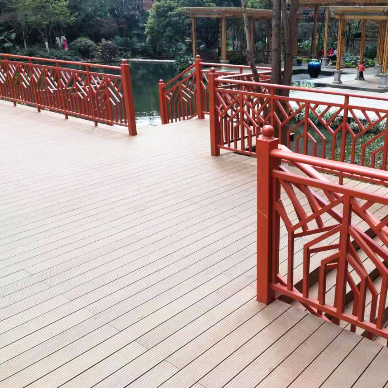 Strand Woven Bamboo Decking