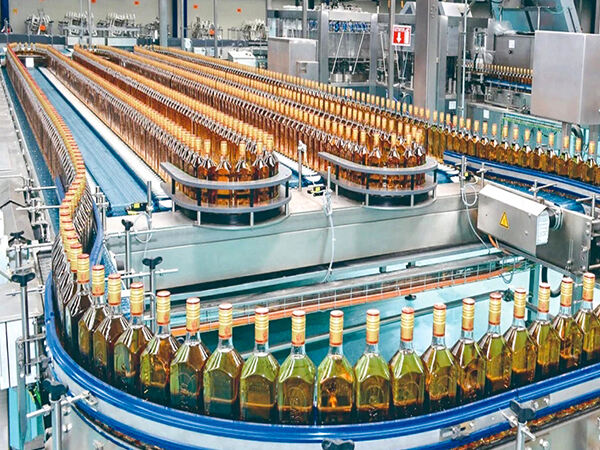 Glass Bottle Filling Machine