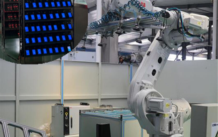 Automatic ABB Robotic Production Line