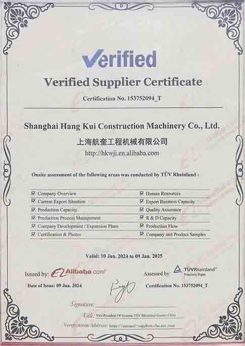 OUR HONORARY CERTIFICATE -