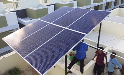 5kw solar power in India