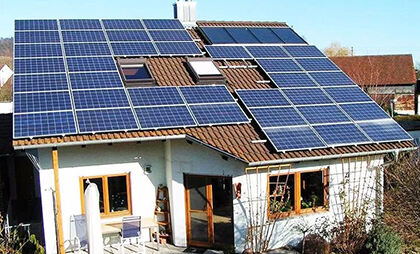 10kw off grid solar power in German